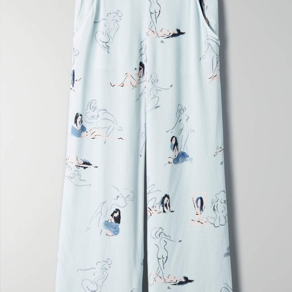 Aritzia Wilfred⎜FAUN PANT⎜SAGE / GREY - Picture 7 of 15